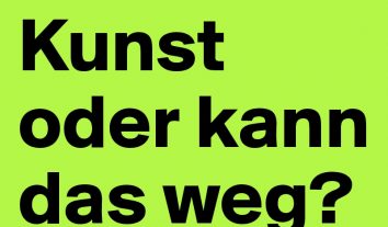 Ist das Kunst oder kann das weg? Wenn die Vernichtung eines Kunstwerks weniger problematisch ist als dessen Entstellung
