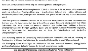 Reichsbürger, beseelter Mensch