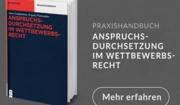 Anspruchsdurchsetzung im Wettbewerbsrecht: Das Handbuch für Praktiker