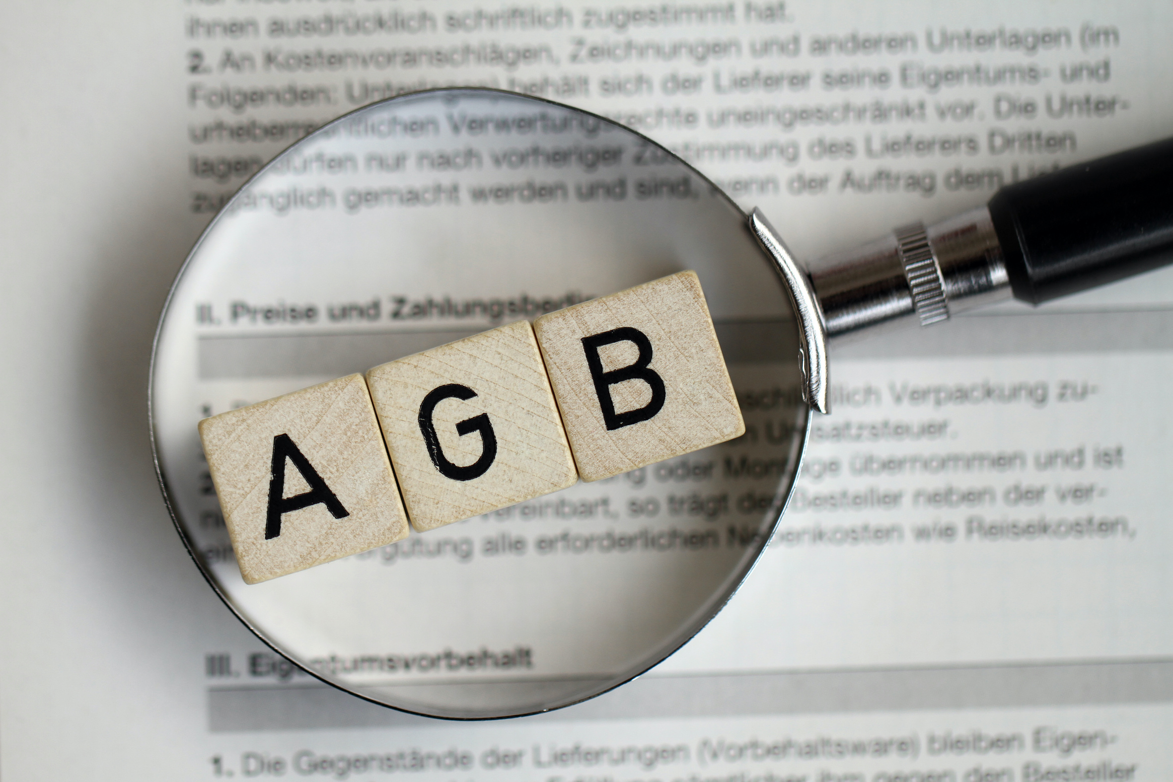 AGB Geschäftsbeziehung Einbeziehung